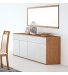 Aparador Evo 33 - Cerejeira/Branco